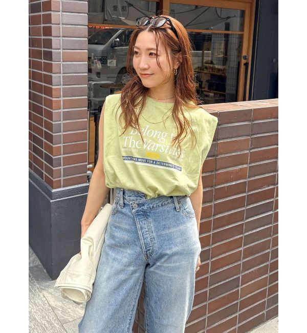 Ungrid「ヴィンテージロゴノースリトップス」|タンクトップ|