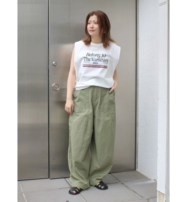 Ungrid「ヴィンテージロゴノースリトップス」|タンクトップ|