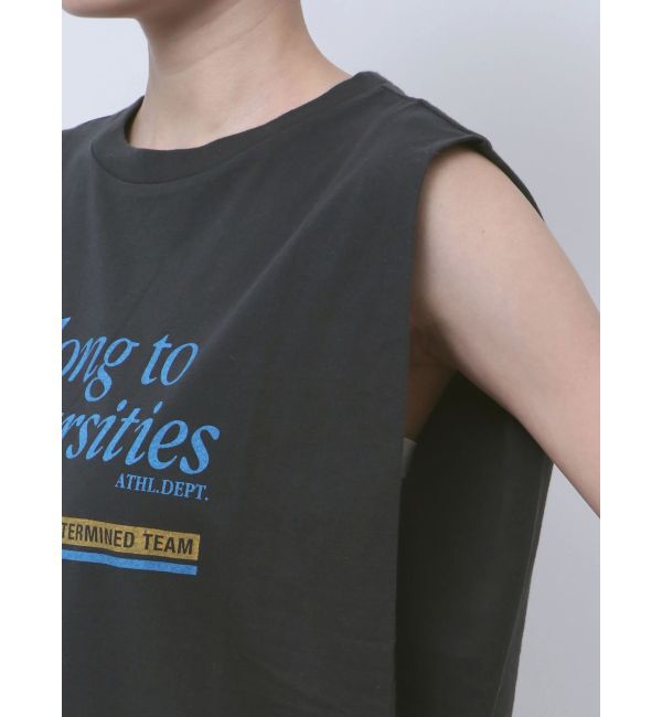 Ungrid「ヴィンテージロゴノースリトップス」|タンクトップ|