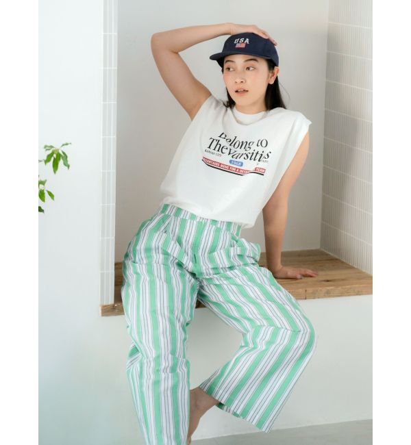 Ungrid「ヴィンテージロゴノースリトップス」|タンクトップ|