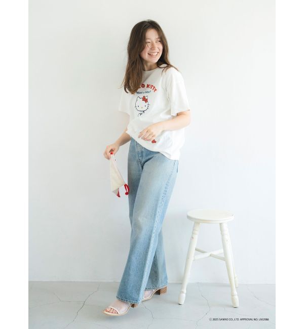 Ungrid「【ハローキティーコラボ】ロゴデザインTee」|Tシャツ・カットソー|