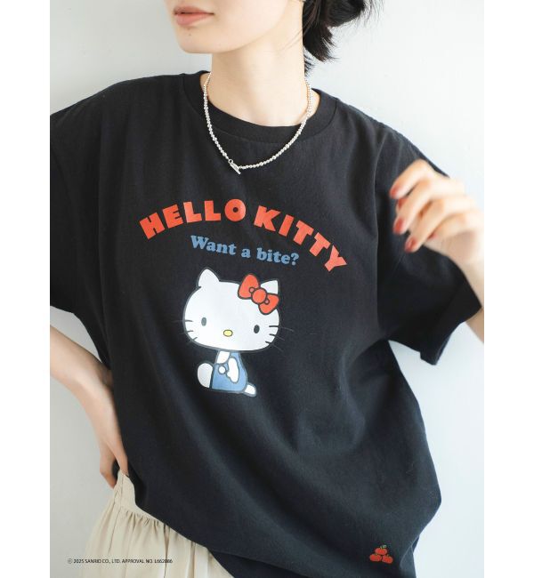 Ungrid「【ハローキティーコラボ】ロゴデザインTee」|Tシャツ・カットソー|