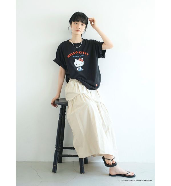 Ungrid「【ハローキティーコラボ】ロゴデザインTee」|Tシャツ・カットソー|