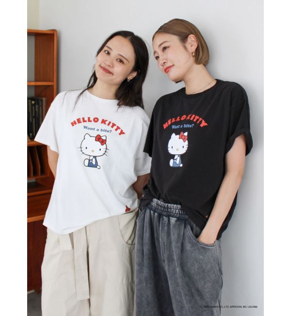 Ungrid「【ハローキティーコラボ】ロゴデザインTee」|Tシャツ・カットソー|
