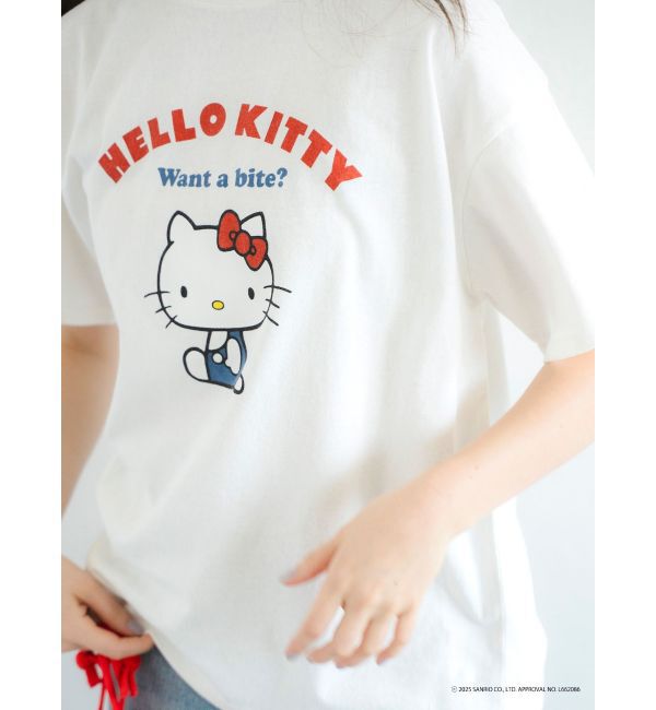 Ungrid「【ハローキティーコラボ】ロゴデザインTee」|Tシャツ・カットソー|