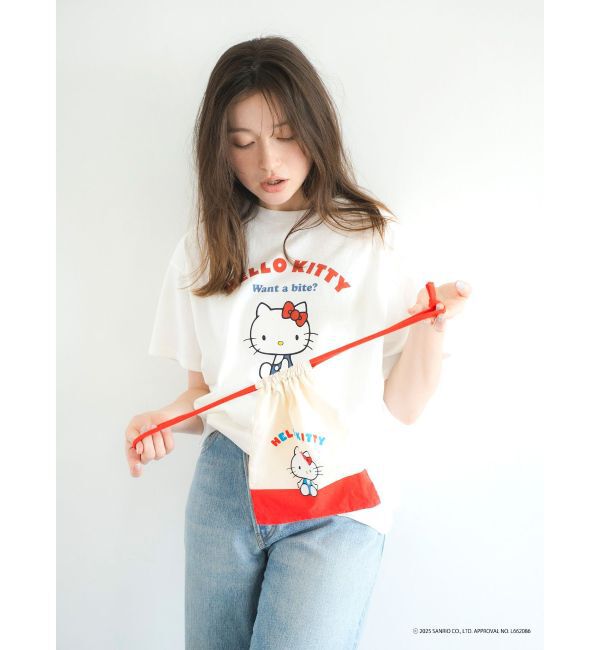 Ungrid「【ハローキティーコラボ】ロゴデザインTee」|Tシャツ・カットソー|