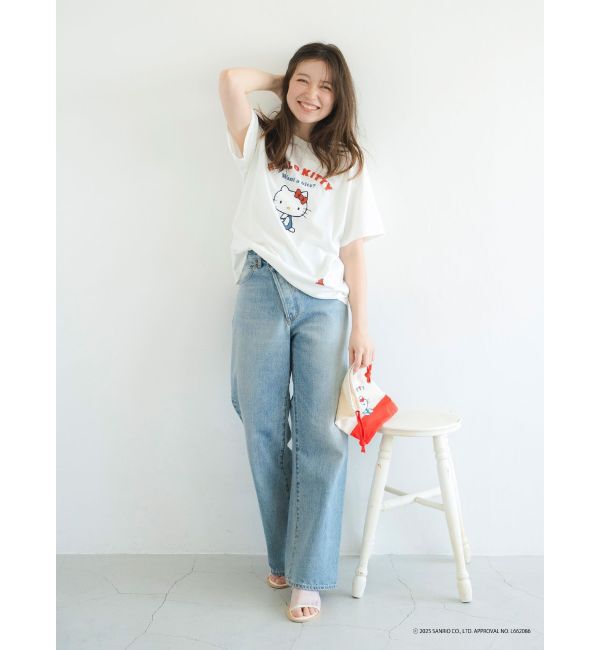 Ungrid「【ハローキティーコラボ】ロゴデザインTee」|Tシャツ・カットソー|