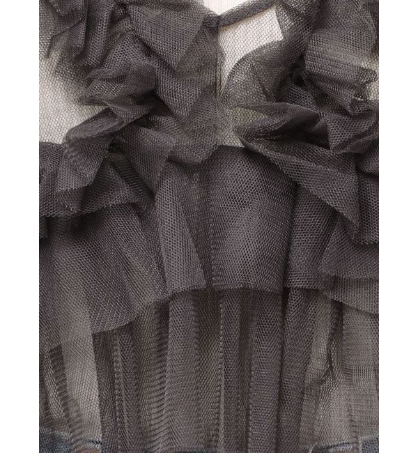 Ungrid「チュールデザイントップス」|キャミソール|