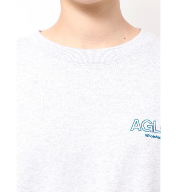 Ungrid「ロゴ刺繍ショートスウェット」|スウェット・ジャージ|