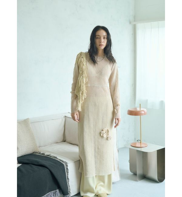 Ungrid「サテンタックワイドパンツ」|その他|