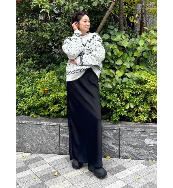 Ungrid「求心柄ルーズニット」|ニット・セーター|