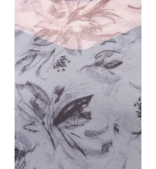 LAGUNAMOON「ペイントフラワーチュールトップス」|Tシャツ・カットソー|