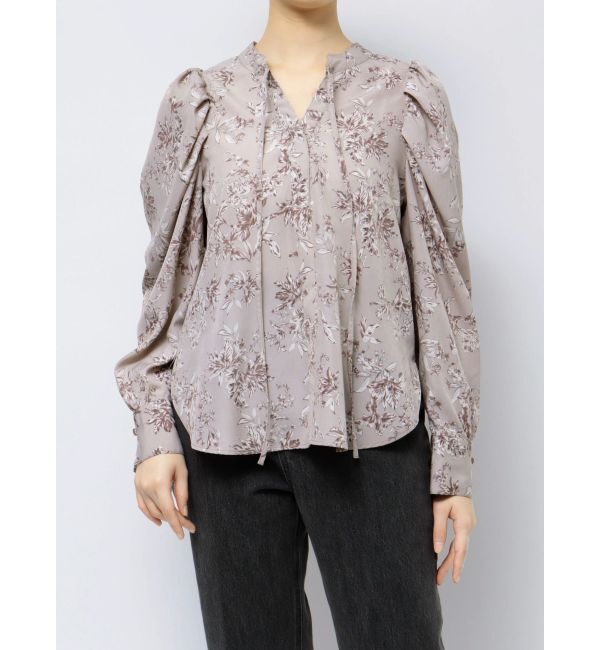 LAGUNAMOON「タックスリーブシフォンブラウス」|シャツ・ブラウス|