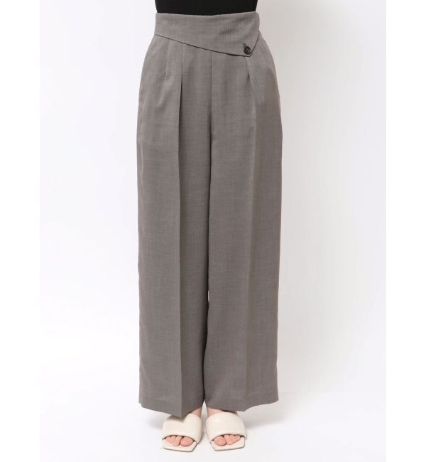 LAGUNAMOON「ラペルワイドパンツ」|その他|