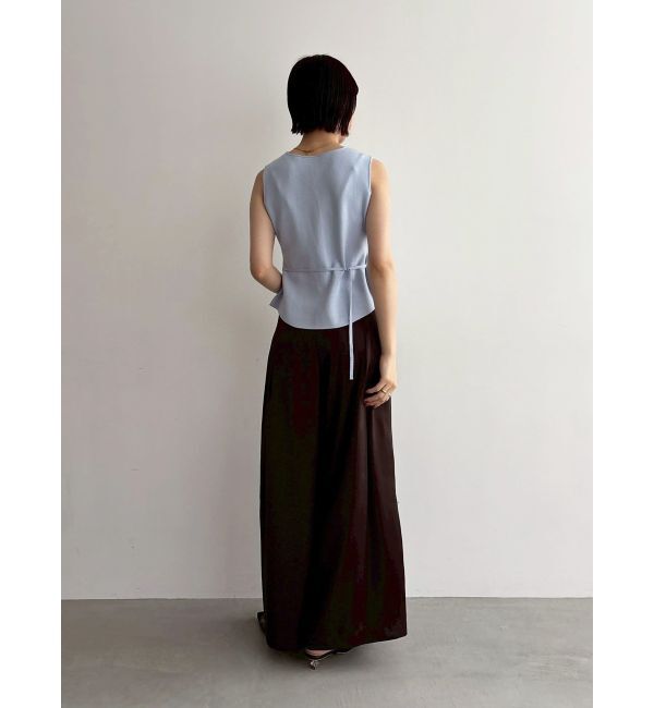 LAGUNAMOON「シルエットタックワイドパンツ」|その他|