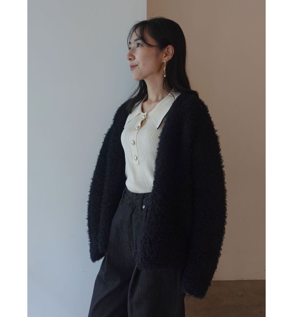 LAGUNAMOON「【WEB限】カラーネックラインニットプルオーバー」|ニット・セーター|