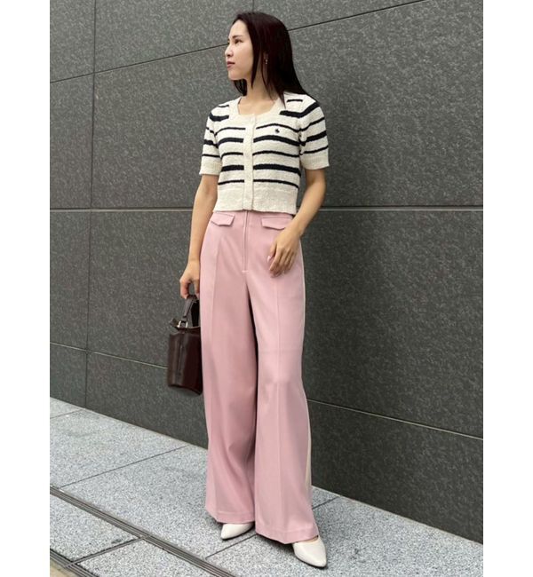 LAGUNAMOON「フロントジップラインパンツ」|その他|