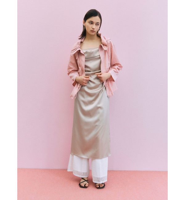 LAGUNAMOON「タイルパターンレースワイドパンツ」|その他|