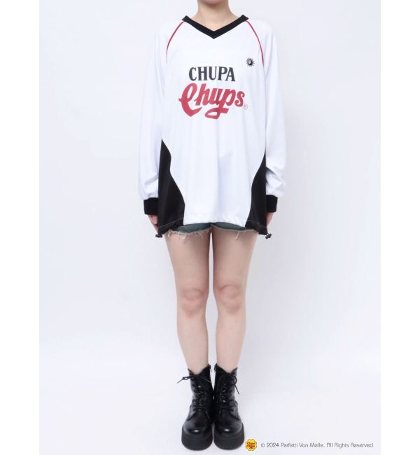 EVRIS「【EVRIS&times;Chupa Chups】ユニホームトップス」|Tシャツ・カットソー|