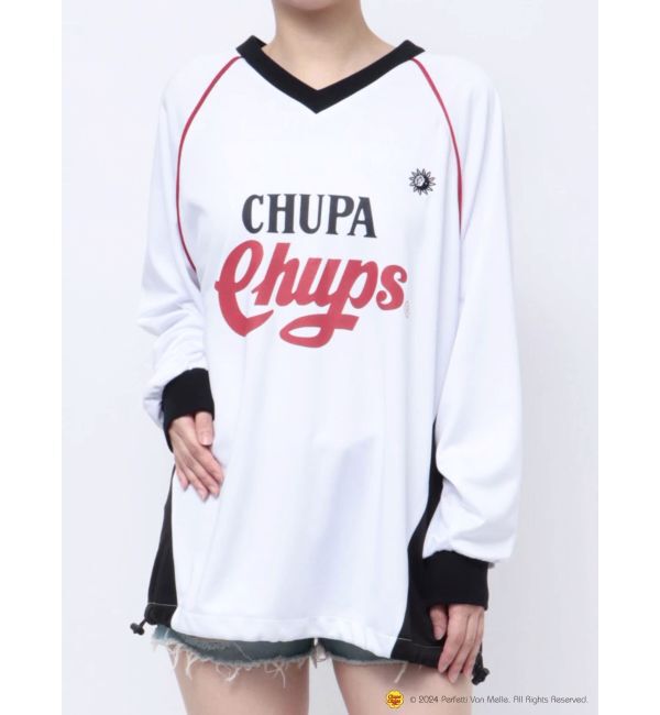 EVRIS「【EVRIS&times;Chupa Chups】ユニホームトップス」|Tシャツ・カットソー|