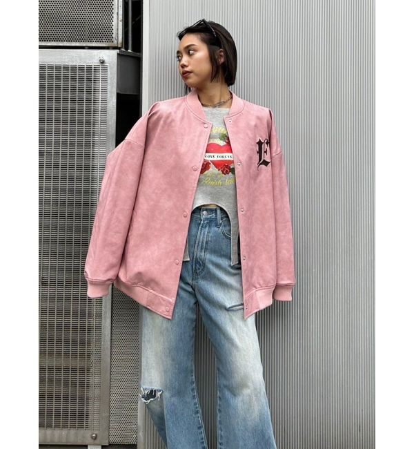 EVRIS「ローズグラフィックガーターデザイントップス」|Tシャツ・カットソー|