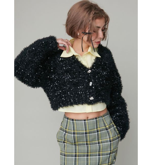 EVRIS「BASICクロップドカラーシャツ」|シャツ・ブラウス|