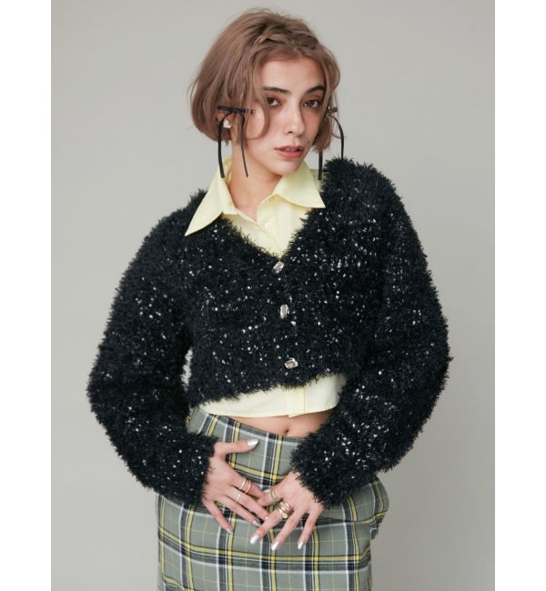 EVRIS「BASICクロップドカラーシャツ」|シャツ・ブラウス|