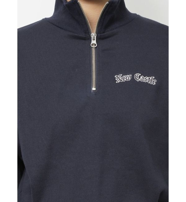 EVRIS「ナンバリングハーフZIPスウェットトップス」|スウェット・ジャージ|