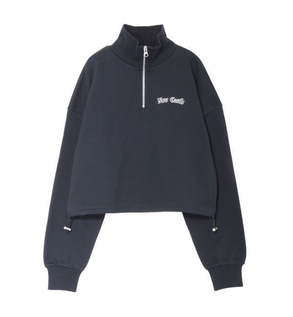 EVRIS「ナンバリングハーフZIPスウェットトップス」|スウェット・ジャージ|