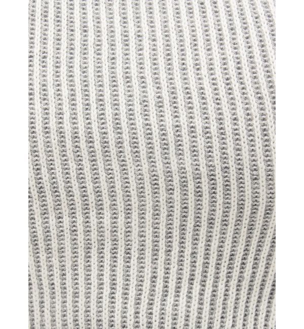 EVRIS「プレーティングリンガースクエアネックニットトップス」|ニット・セーター|