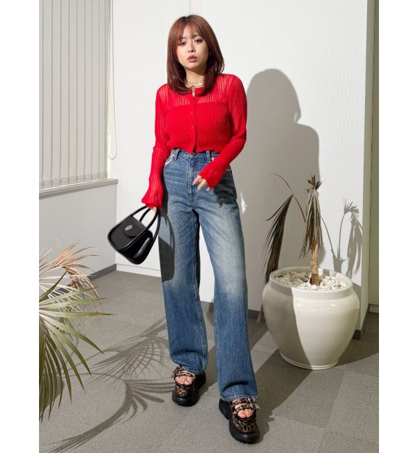 EVRIS「シアーアンサンブルニット」|ニット・セーター|