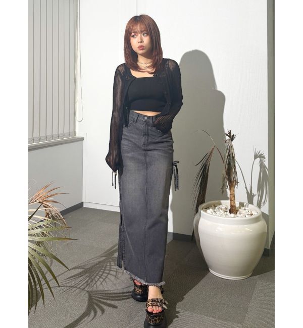 EVRIS「シアーアンサンブルニット」|ニット・セーター|