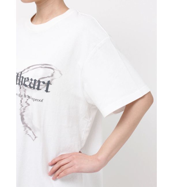 EVRIS「フロントリボングラフィックBIG Tシャツ」|Tシャツ・カットソー|
