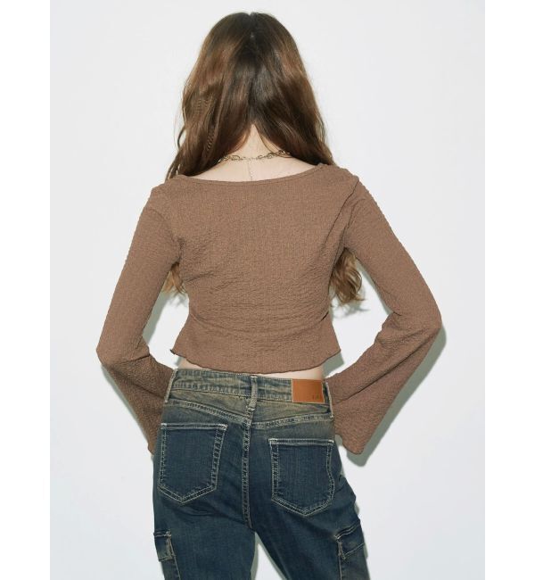 EVRIS「レースドッキングトップス」|Tシャツ・カットソー|