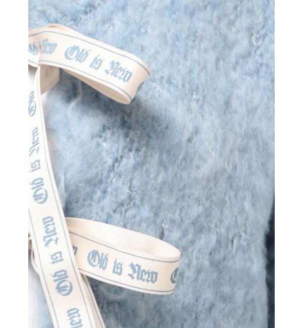 EVRIS「2WAYリボンシャギーニットカーディガン」|カーディガン|