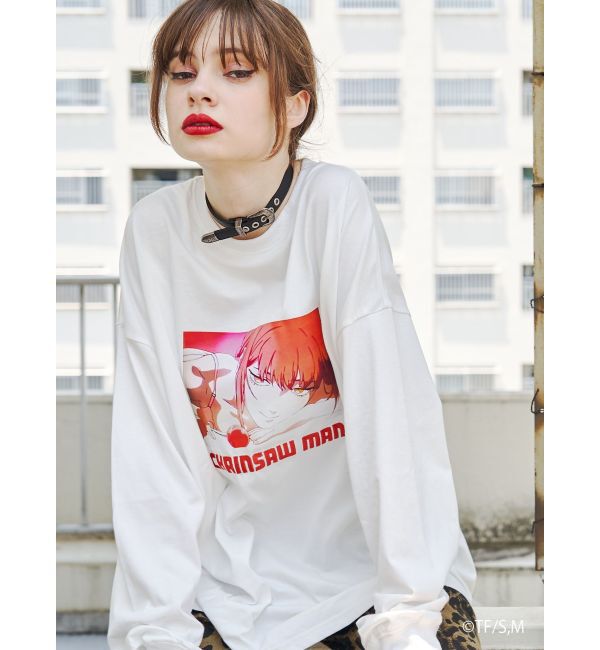 jouetie「【チェンソーマン】マキマ UNISEX TEE」|Tシャツ・カットソー|オフホワイト