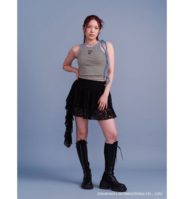 jouetie「【ANGELBLUE&times;jouetie】パイピングキャミ」|キャミソール|