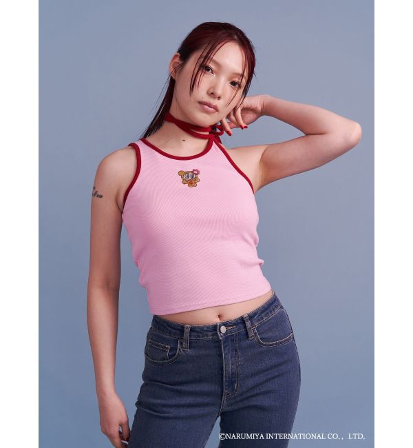 jouetie「【ANGELBLUE&times;jouetie】パイピングキャミ」|キャミソール|