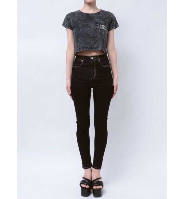 GYDA「Symmetry GYDA STONEポケットショートTシャツ」|Tシャツ・カットソー|