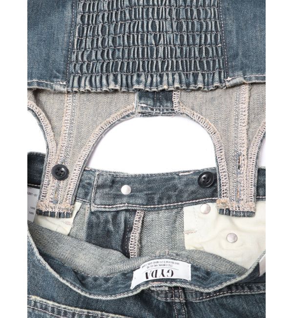 GYDA「SEPARATE デニムオールインワン」|オールインワン|