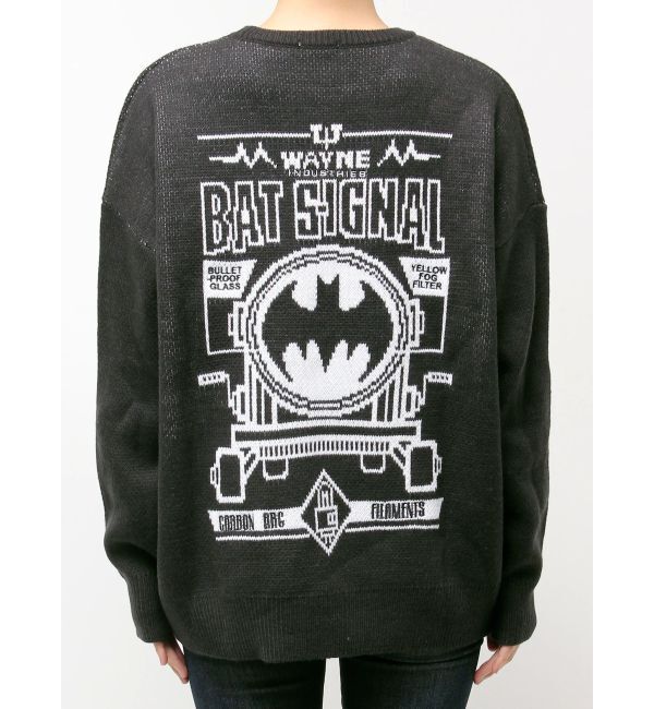 GYDA「BATMAN GYDA BIGニットトップス」|ニット・セーター|