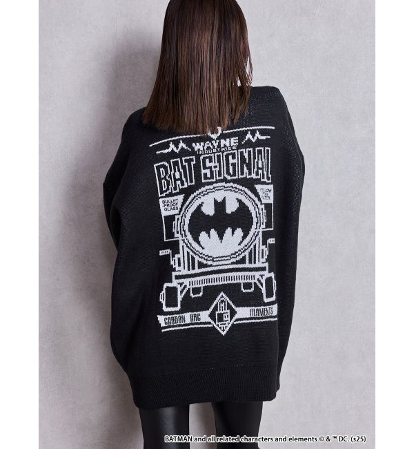 GYDA「BATMAN GYDA BIGニットトップス」|ニット・セーター|