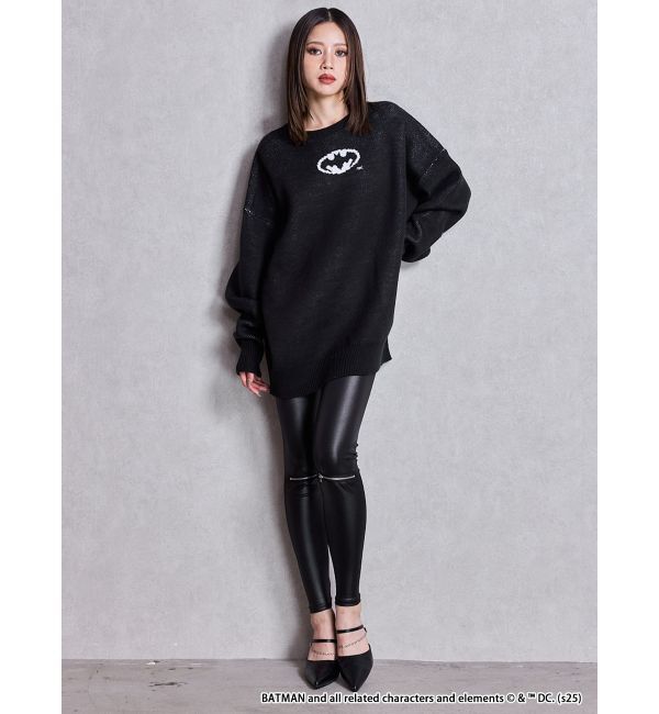 GYDA「BATMAN GYDA BIGニットトップス」|ニット・セーター|