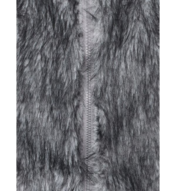 GYDA「エコファーW ZIPベスト」|ベスト・ジレ|