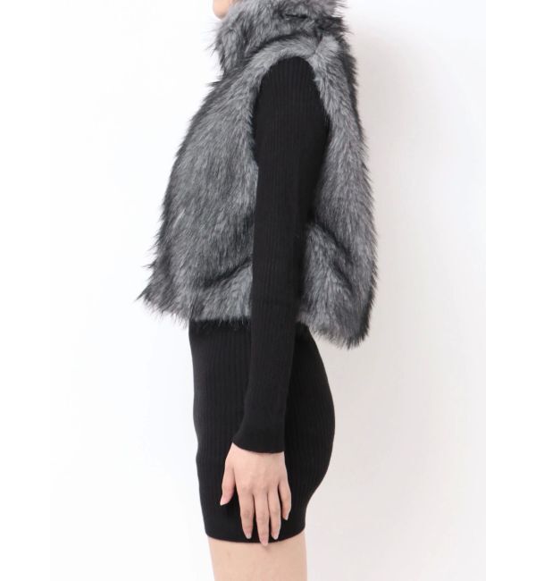 GYDA「エコファーW ZIPベスト」|ベスト・ジレ|