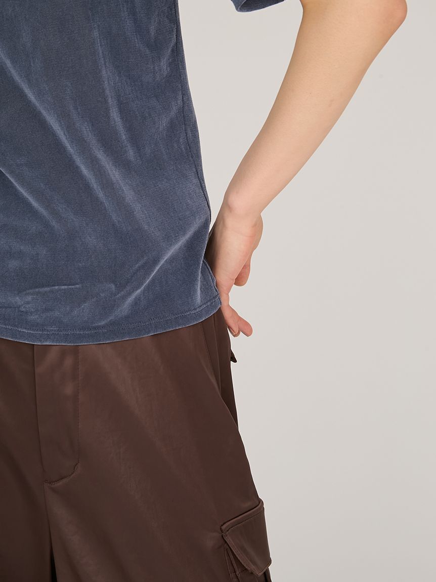 emmi atelier「シアーフロッキートップス」|Tシャツ・カットソー|