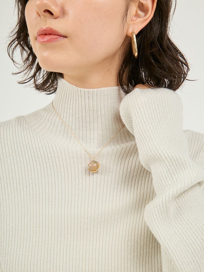 emmi atelier「ストーンネックレス」|ネックレス|