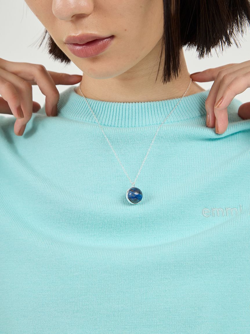 emmi atelier「ストーンネックレス」|ネックレス|BLU