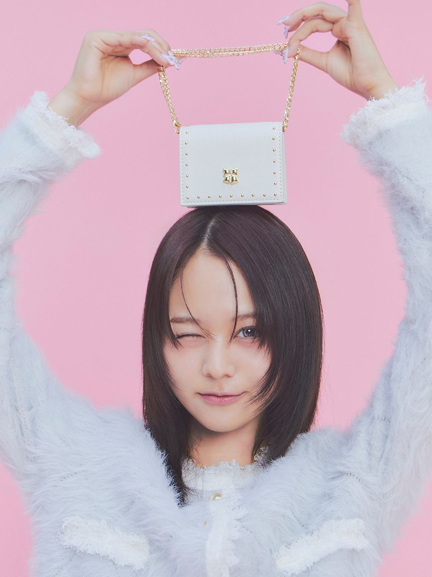 FURFUR「【限定カラー】リボンカシメミニウォレットショルダー」|財布|