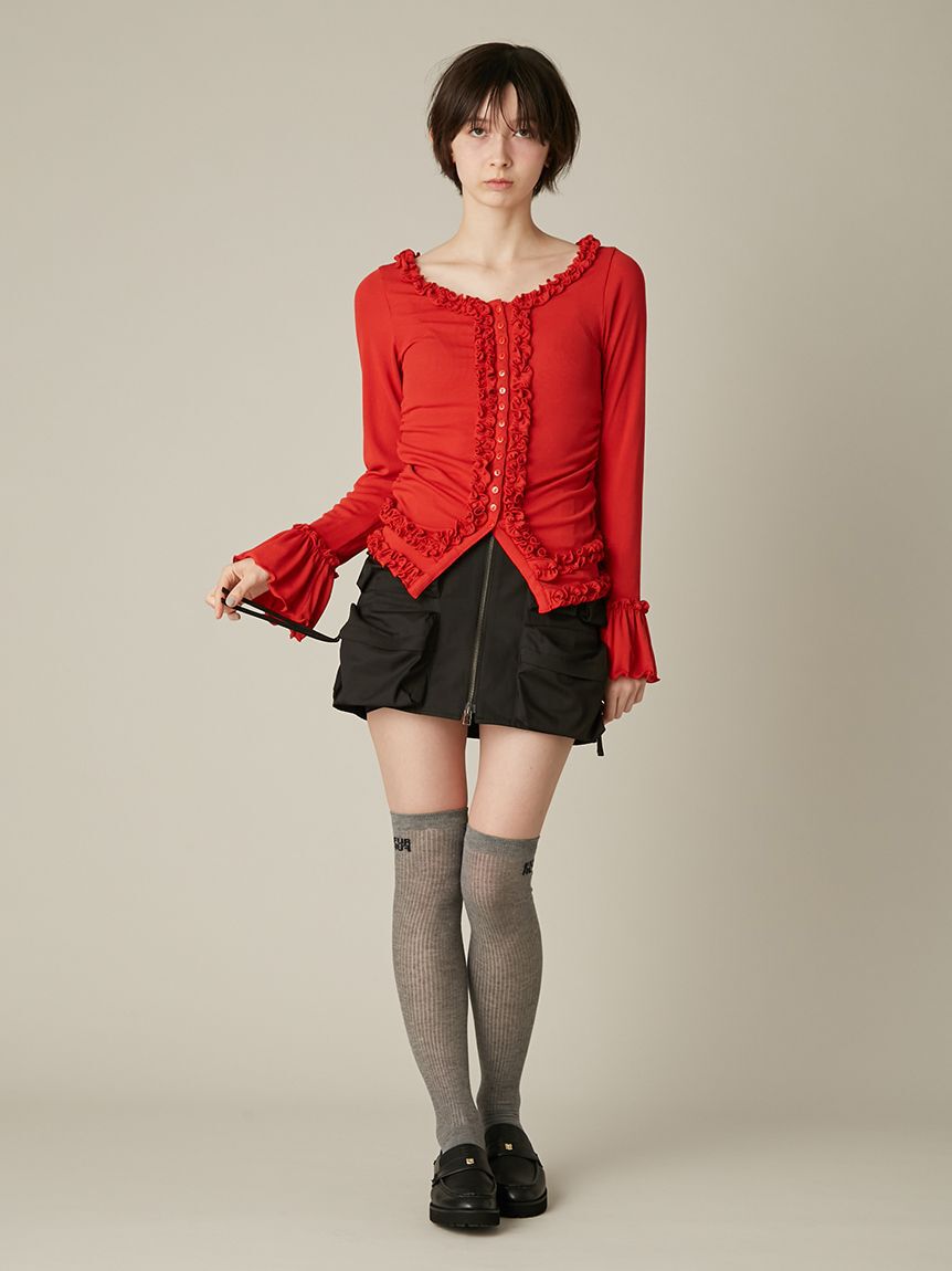 FURFUR「ミニリボンカシメローファー」|パンプス|